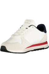 TOMMY HILFIGER MEN'S WHITE SPORTS SHOES