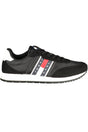 TOMMY HILFIGER MEN'S BLACK SPORTS SHOES