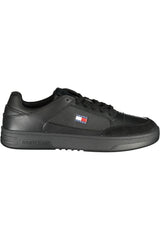 TOMMY HILFIGER MEN'S BLACK SPORTS SHOES