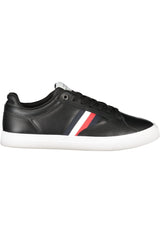 TOMMY HILFIGER MEN'S BLACK SPORTS SHOES