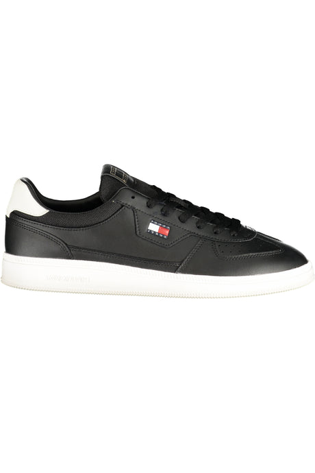 TOMMY HILFIGER MEN'S BLACK SPORTS SHOES