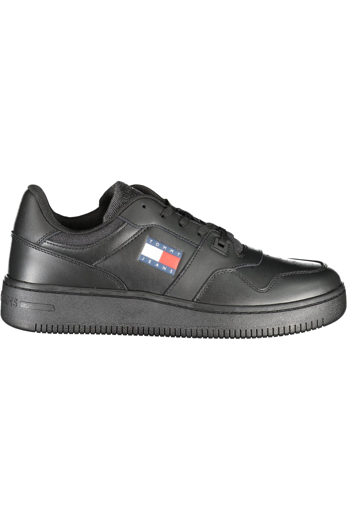 TOMMY HILFIGER BLACK MEN'S SPORTS SHOES