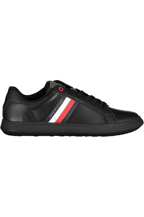 TOMMY HILFIGER BLACK MEN'S SPORTS SHOES