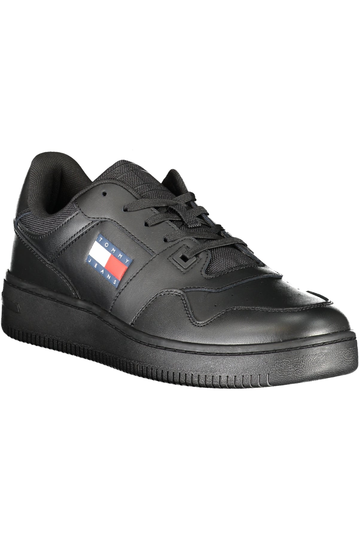 TOMMY HILFIGER BLACK MEN'S SPORTS SHOES
