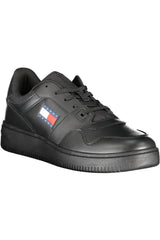 TOMMY HILFIGER BLACK MEN'S SPORTS SHOES