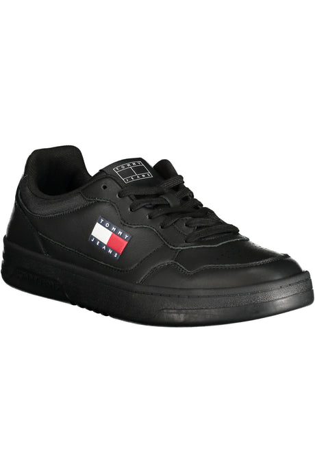 TOMMY HILFIGER MEN'S SPORTS SHOES BLACK