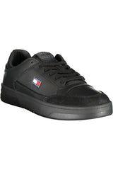 TOMMY HILFIGER MEN'S BLACK SPORTS SHOES
