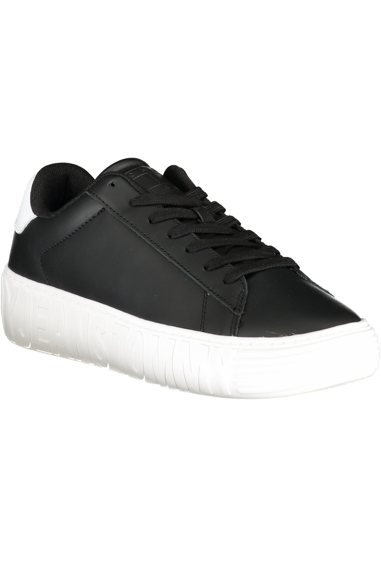 TOMMY HILFIGER BLACK MEN'S SPORTS SHOES