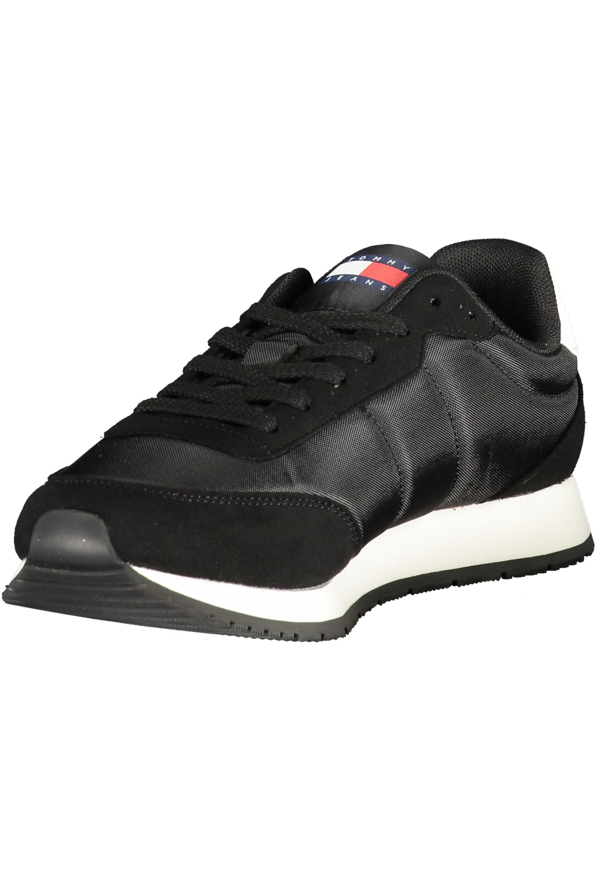 TOMMY HILFIGER MEN'S BLACK SPORTS SHOES