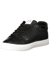TOMMY HILFIGER MEN'S BLACK SPORTS SHOES