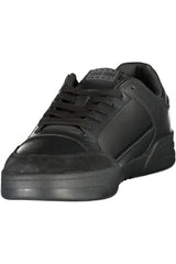TOMMY HILFIGER MEN'S BLACK SPORTS SHOES