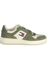 TOMMY HILFIGER GREEN MEN'S SPORTS SHOES