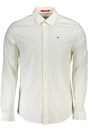 TOMMY HILFIGER MEN'S WHITE LONG SLEEVE SHIRT