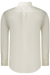 TOMMY HILFIGER MEN'S LONG-SLEEVED SHIRT WHITE