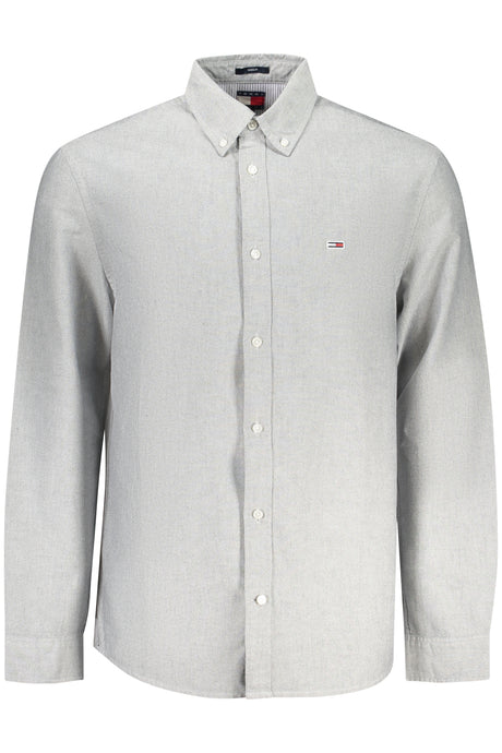 TOMMY HILFIGER LONG SLEEVE SHIRT MEN GREY