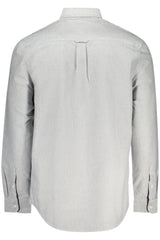 TOMMY HILFIGER LONG SLEEVE SHIRT MEN GREY