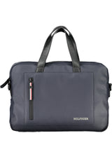 TOMMY HILFIGER BLUE MEN'S BRIEFCASE