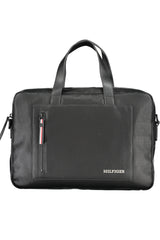 TOMMY HILFIGER BLACK MAN BRIEFCASE