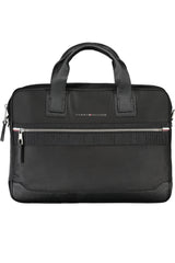 TOMMY HILFIGER BLACK MAN BRIEFCASE