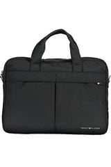 TOMMY HILFIGER BLACK MAN BRIEFCASE