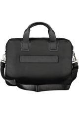 TOMMY HILFIGER BLACK MAN BRIEFCASE