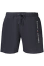 TOMMY HILFIGER MEN'S BLUE BOTTOM SWIMSUIT