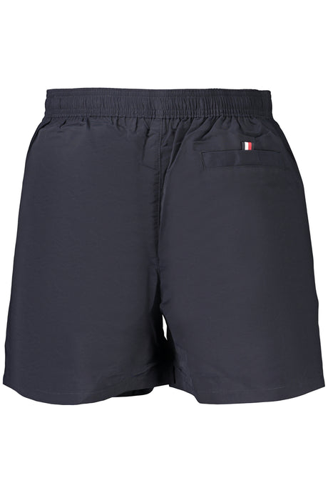 TOMMY HILFIGER MEN'S BLUE BOTTOM SWIMSUIT