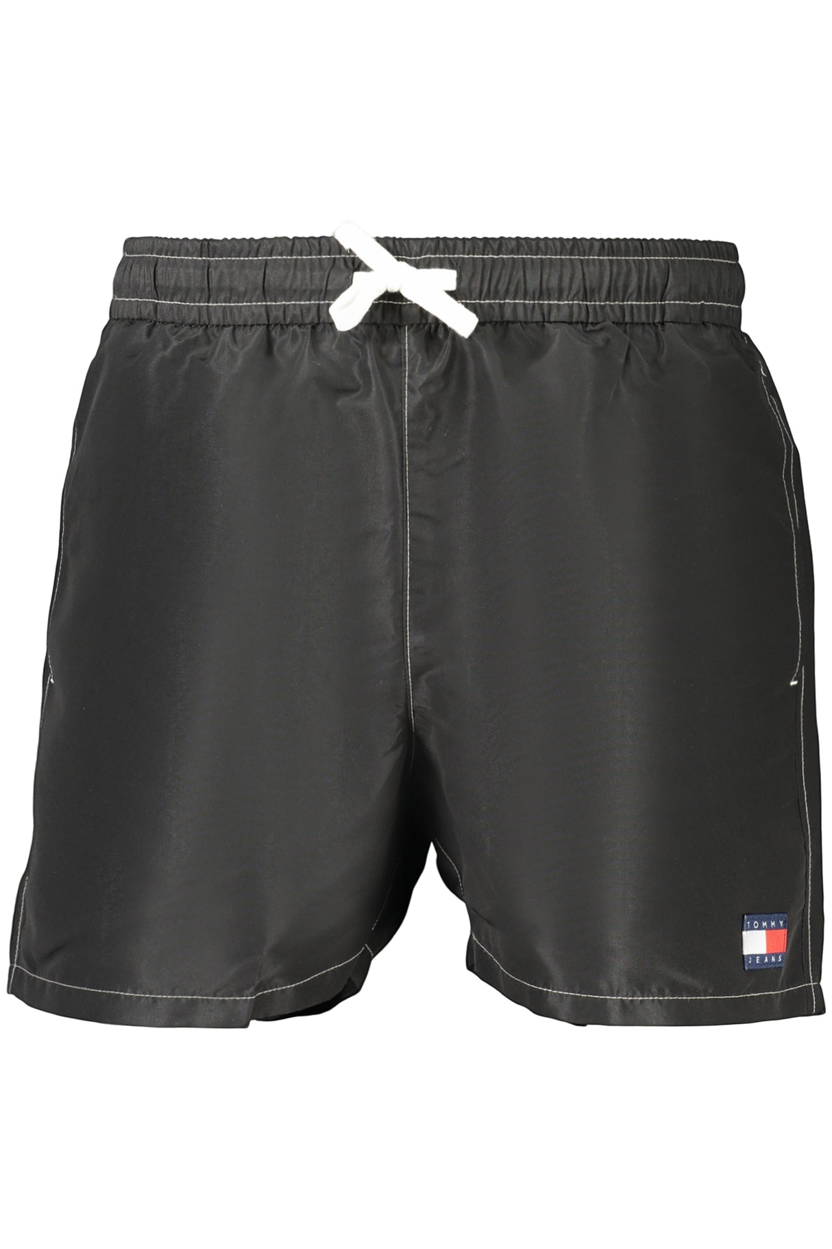 TOMMY HILFIGER MEN'S BLACK BOTTOM SWIMSUIT