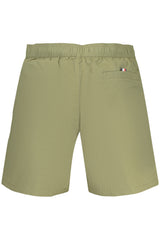 TOMMY HILFIGER MEN'S GREEN BOTTOM SWIMSUIT