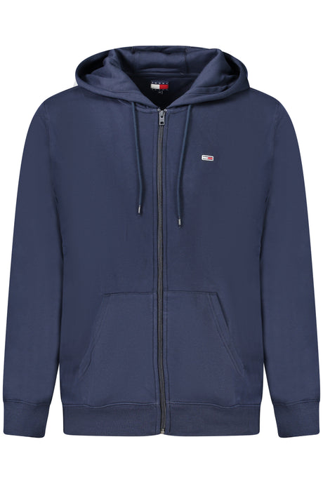 TOMMY HILFIGER MEN'S ZIP-UP SWEATSHIRT BLUE