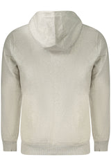 TOMMY HILFIGER MEN'S ZIP-UP SWEATSHIRT GREY