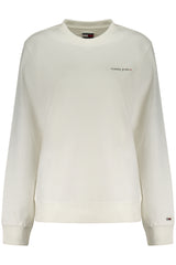 TOMMY HILFIGER WOMEN'S ZIP-UP SWEATSHIRT WHITE