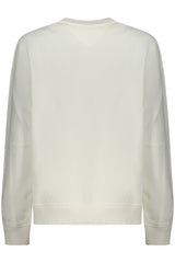 TOMMY HILFIGER WOMEN'S ZIP-UP SWEATSHIRT WHITE