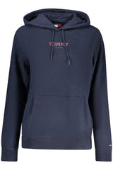 TOMMY HILFIGER WOMEN'S BLUE ZIP-UP SWEATSHIRT