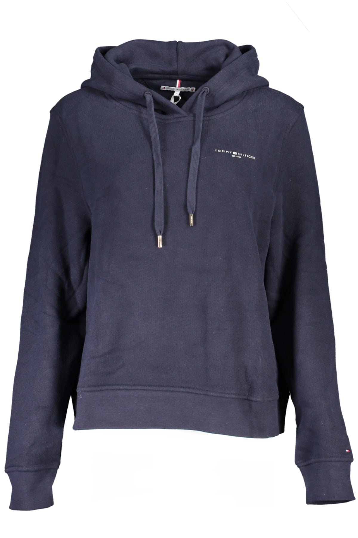 TOMMY HILFIGER WOMEN'S BLUE ZIPLESS SWEATSHIRT