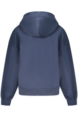 TOMMY HILFIGER WOMEN'S BLUE ZIP-UP SWEATSHIRT