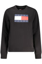 TOMMY HILFIGER WOMEN'S BLACK ZIP-UP SWEATSHIRT