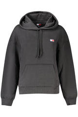 TOMMY HILFIGER SWEATSHIRT WITHOUT ZIP WOMEN BLACK