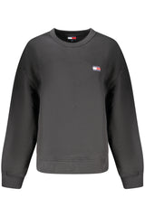 TOMMY HILFIGER SWEATSHIRT WITHOUT ZIP WOMEN BLACK