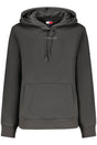 TOMMY HILFIGER WOMEN'S BLACK ZIP-UP SWEATSHIRT