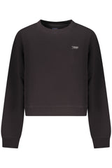 TOMMY HILFIGER WOMEN'S BLACK ZIP-UP SWEATSHIRT