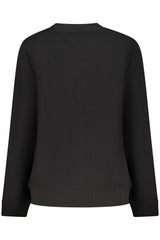 TOMMY HILFIGER WOMEN'S BLACK ZIP-UP SWEATSHIRT