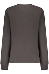TOMMY HILFIGER WOMEN'S BLACK ZIP-UP SWEATSHIRT