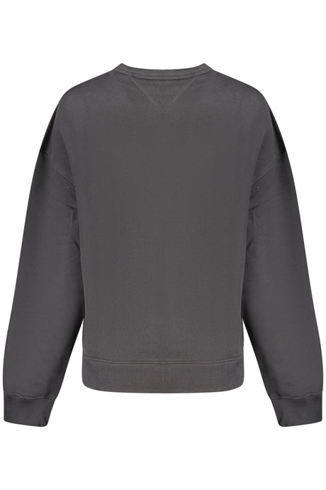TOMMY HILFIGER SWEATSHIRT WITHOUT ZIP WOMEN BLACK