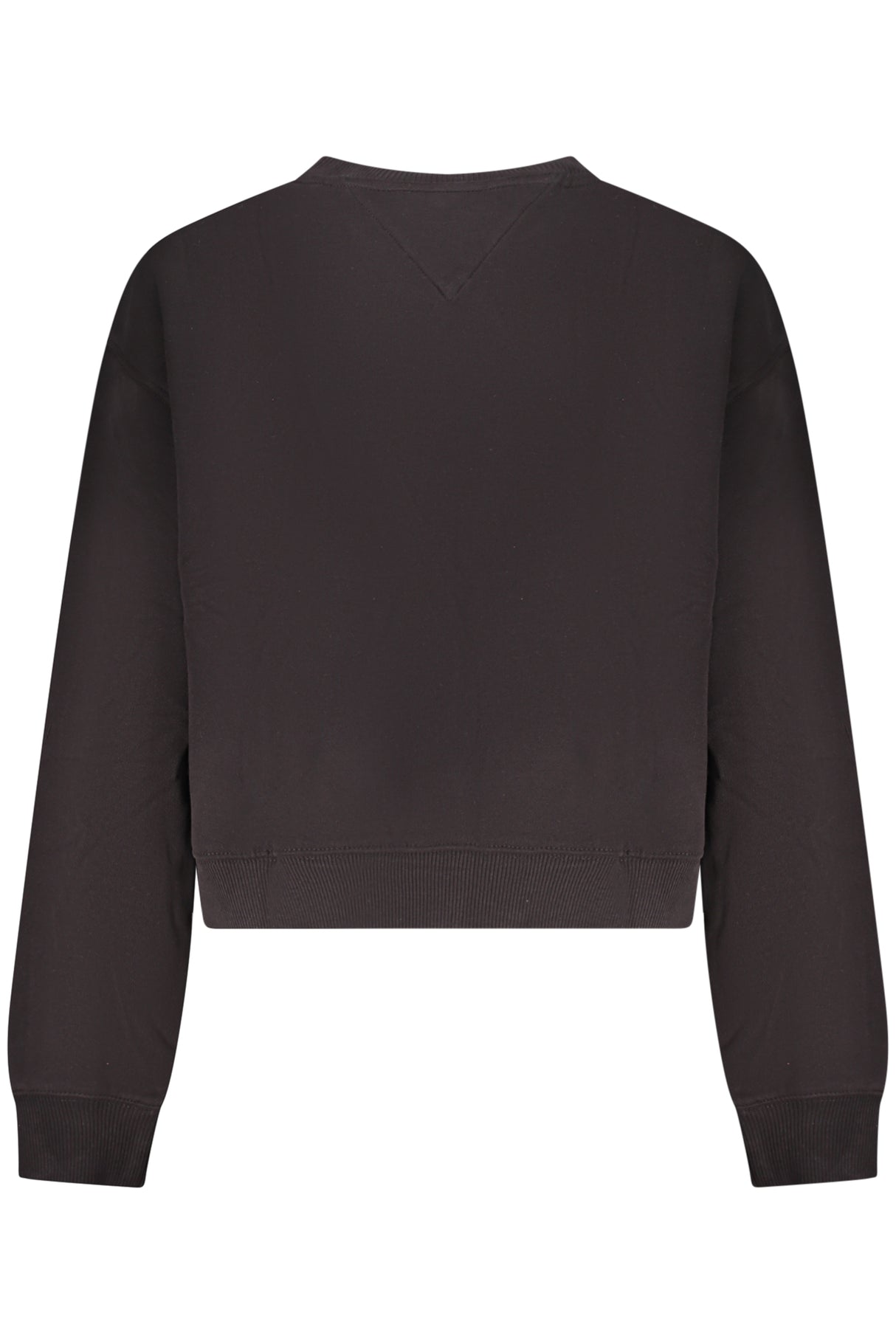 TOMMY HILFIGER WOMEN'S BLACK ZIP-UP SWEATSHIRT