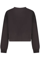 TOMMY HILFIGER WOMEN'S BLACK ZIP-UP SWEATSHIRT