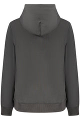 TOMMY HILFIGER WOMEN'S BLACK ZIP-UP SWEATSHIRT