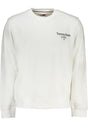 TOMMY HILFIGER MEN'S WHITE ZIPLESS SWEATSHIRT