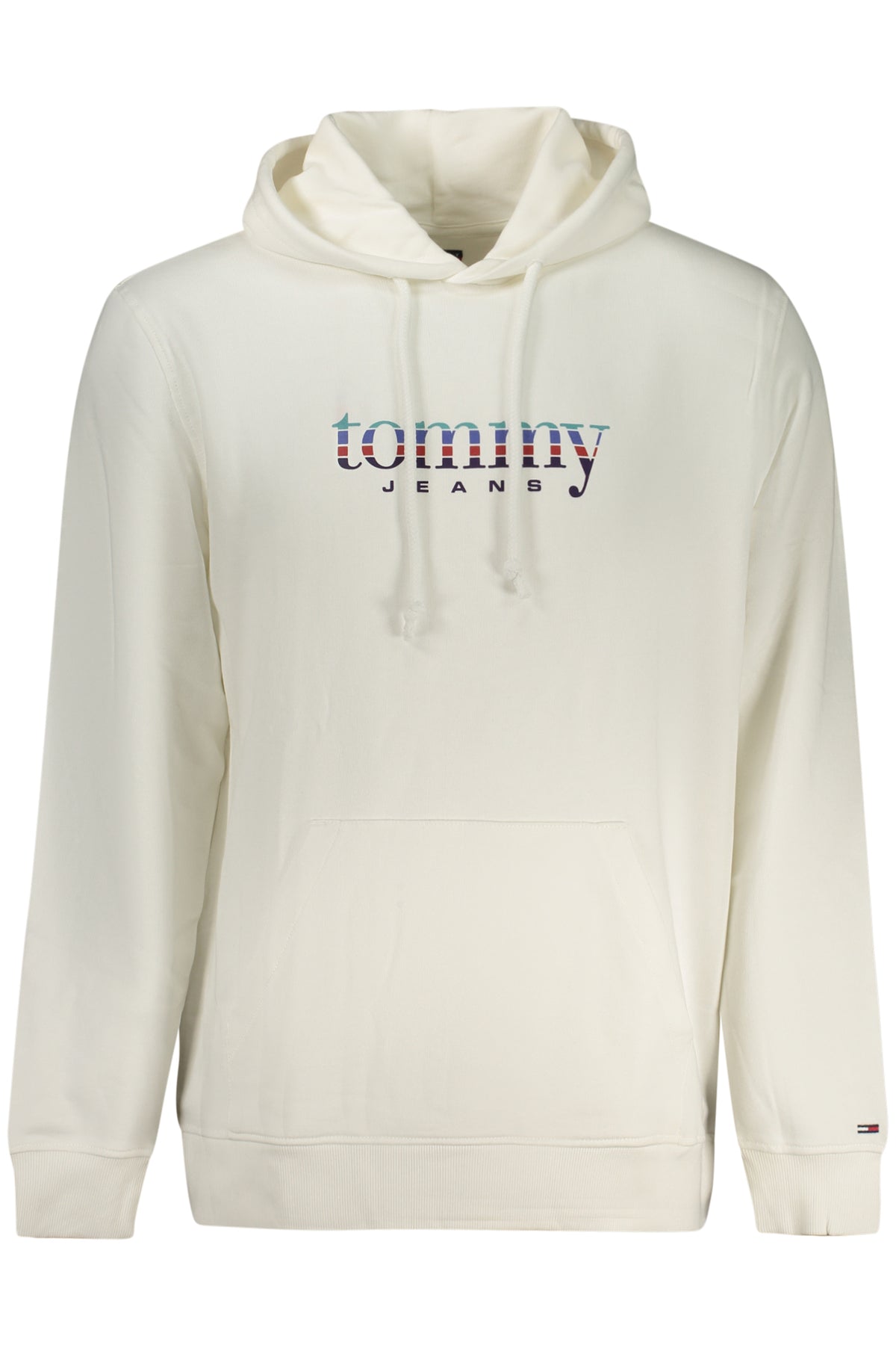 TOMMY HILFIGER MEN'S ZIP-UP SWEATSHIRT WHITE
