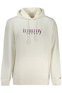 TOMMY HILFIGER MEN'S ZIP-UP SWEATSHIRT WHITE